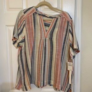 NWT Caslon 3x linen top